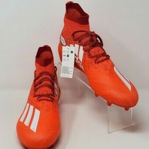 Men Football Cleats Orange Adidas Adizero